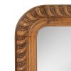 Antique-carved-oak-wood-mirror-decorated-with-stylized-gadroons