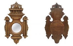antique-carved-wood-round-mirror-renaissance-style