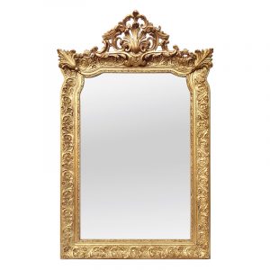 antique-french-giltwood-wall-mirror-pediment-napoleon-III-style-circa-1880