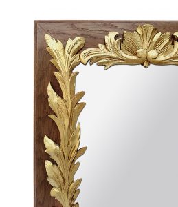 antique-french-mirror-carved-wood-giltwood-foliage-ornaments-circa-1940
