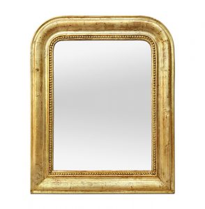 Antique Giltwood Mirror Louis-Philippe Style, circa 1890
