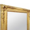 antique-giltwood-romantic-style-wall-mirror-roses-decorations