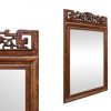 antique-mirror-with-a-Asian-style-pediment-carved-wood