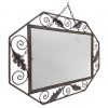art-deco-octagonal-wrought-iron-mirror-1932