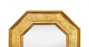details-octogonal-giltwood-mirror-by-Pascal-and-Annie-french-artists