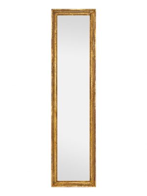 Large Antique Giltwood Wall Mirror, Louis XVI Style, circa 1900