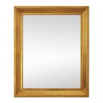 Large Brass Mirror, circa 1970