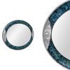 oval-Art-deco-style-mirror-silvered-wood-with-flowers-decor